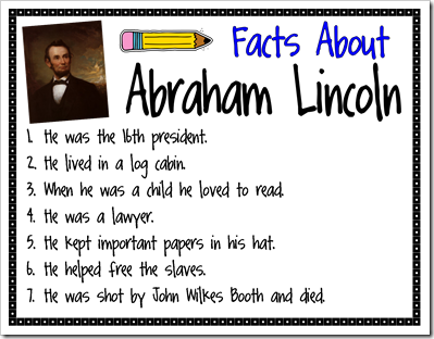 In there own words Abraham Lincoln Book Report
